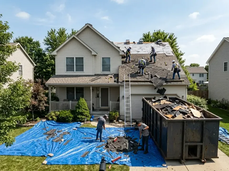 roof-replacement-debris-remova-004 — frequently asked questions, Cheapest Dumpster Rentals in Lincolnwood, IL